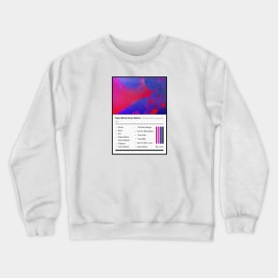 Paper Mâché Dream Balloon Tracklist Crewneck Sweatshirt